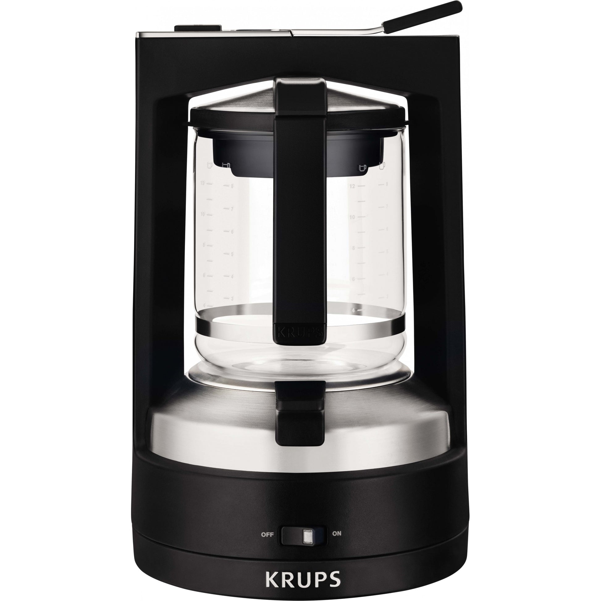 Krups KM4689 Aparat za filter kafu T8 KM4689. 1,25 l. 850 W. Crna.