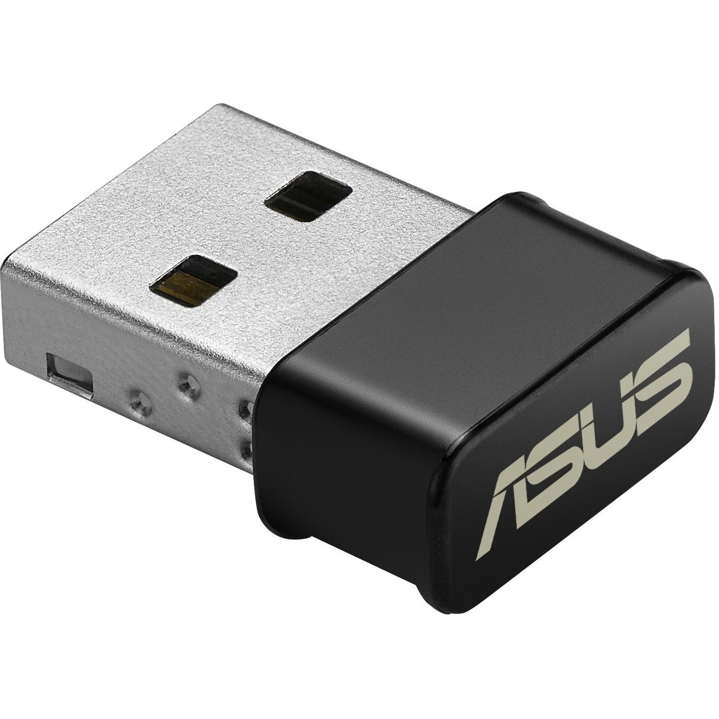 ASUS USB-AC53 Nano. Bežični. USB. WLAN. Wi-Fi 5 (802.11ac). 867 Mbps. Crni. Nerđajući čelik