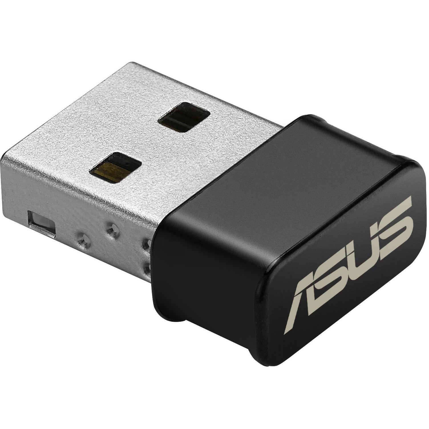 ASUS USB-AC53 Nano. Bežični. USB. WLAN. Wi-Fi 5 (802.11ac). 867 Mbps. Crni. Nerđajući čelik