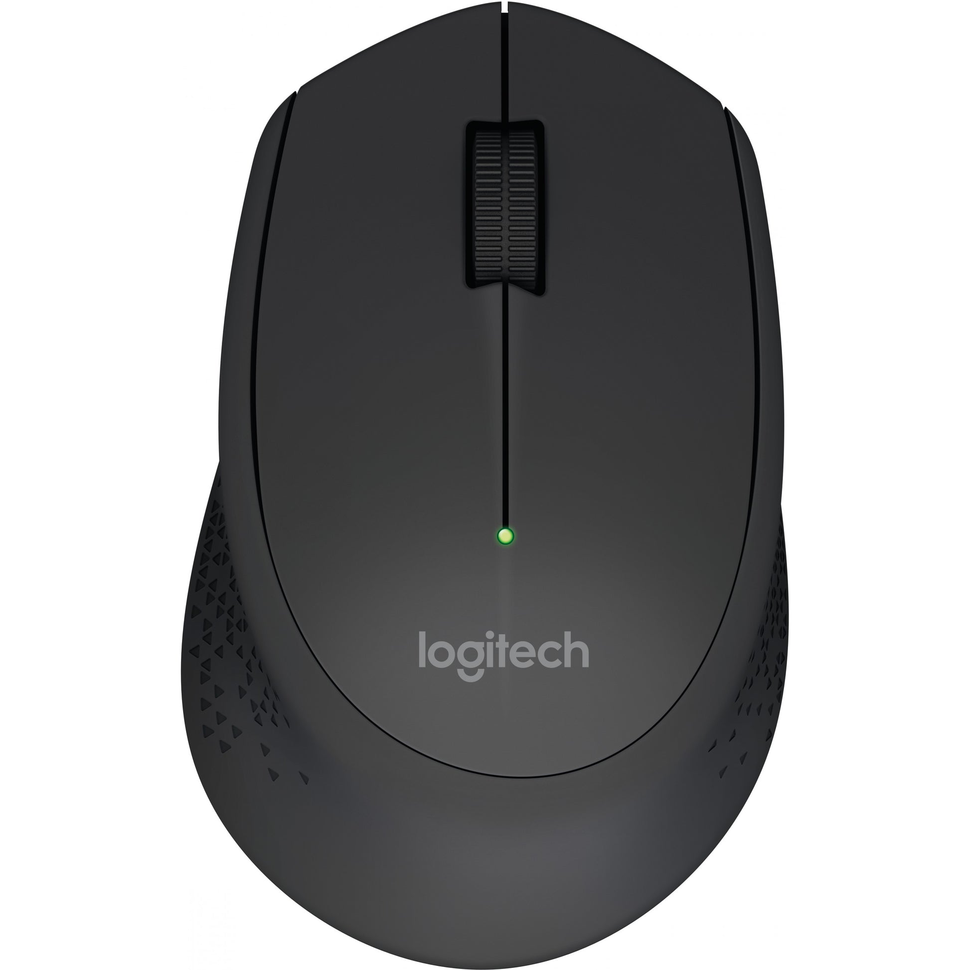 Logitech M280. Desna. Optička. RF bežična. 1000 DPI. Crna.