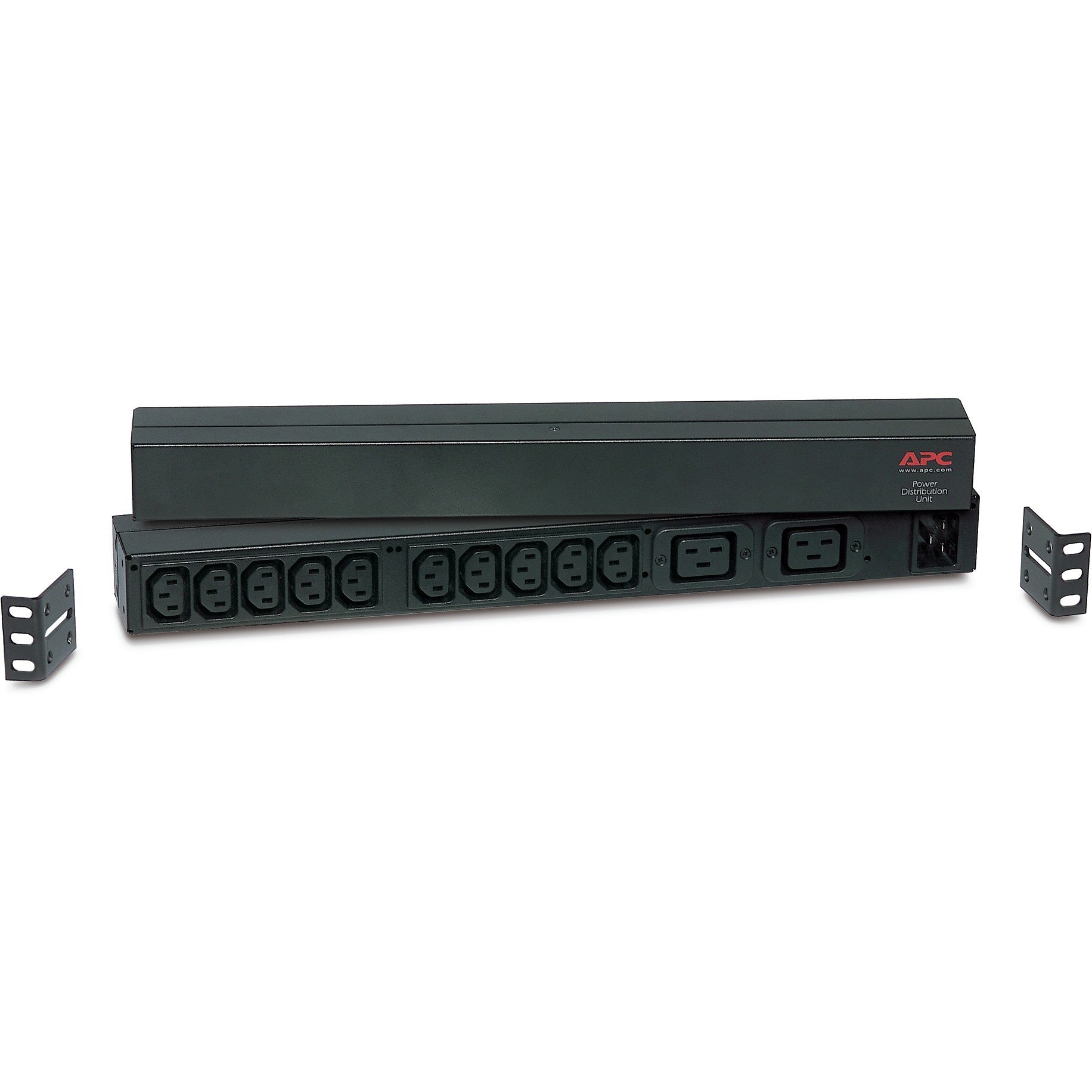 APC Rack PDU. Osnovni. 1U. 16 A. 208 i 230 V. (10)C13 i (2)C19. Standardni. 0U/1U. Jednofazni. Horizontalni/Vertikalni. Crni. 12 AC utičnica.