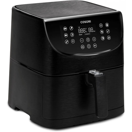 Cosori Smart Chef Edition. Friteza na vrući zrak. 5,5 l. 77 °C. 204 °C. 60 min. Jedna slika