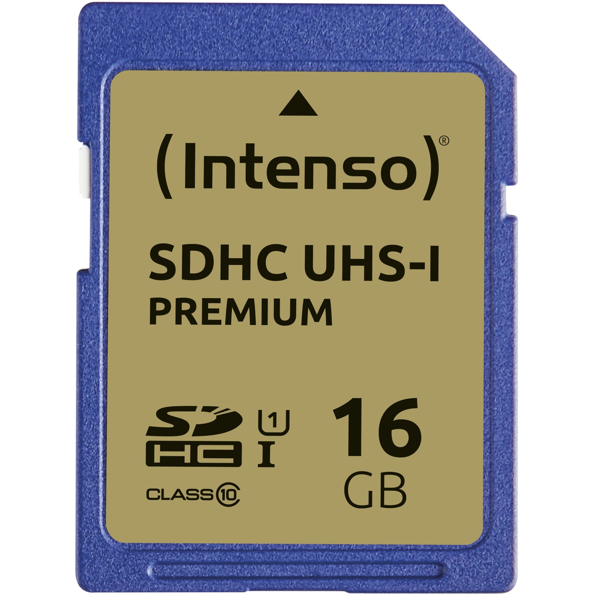 Intenso SD kartica UHS-I Premium. 16 GB. SDHC. Klasa 10. UHS-I. 90 MB/s. Klasa 1 (U1)