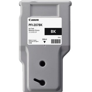 Canon PFI-207 BK. Crna. Tinta na bazi pigmenta. 1 komad.