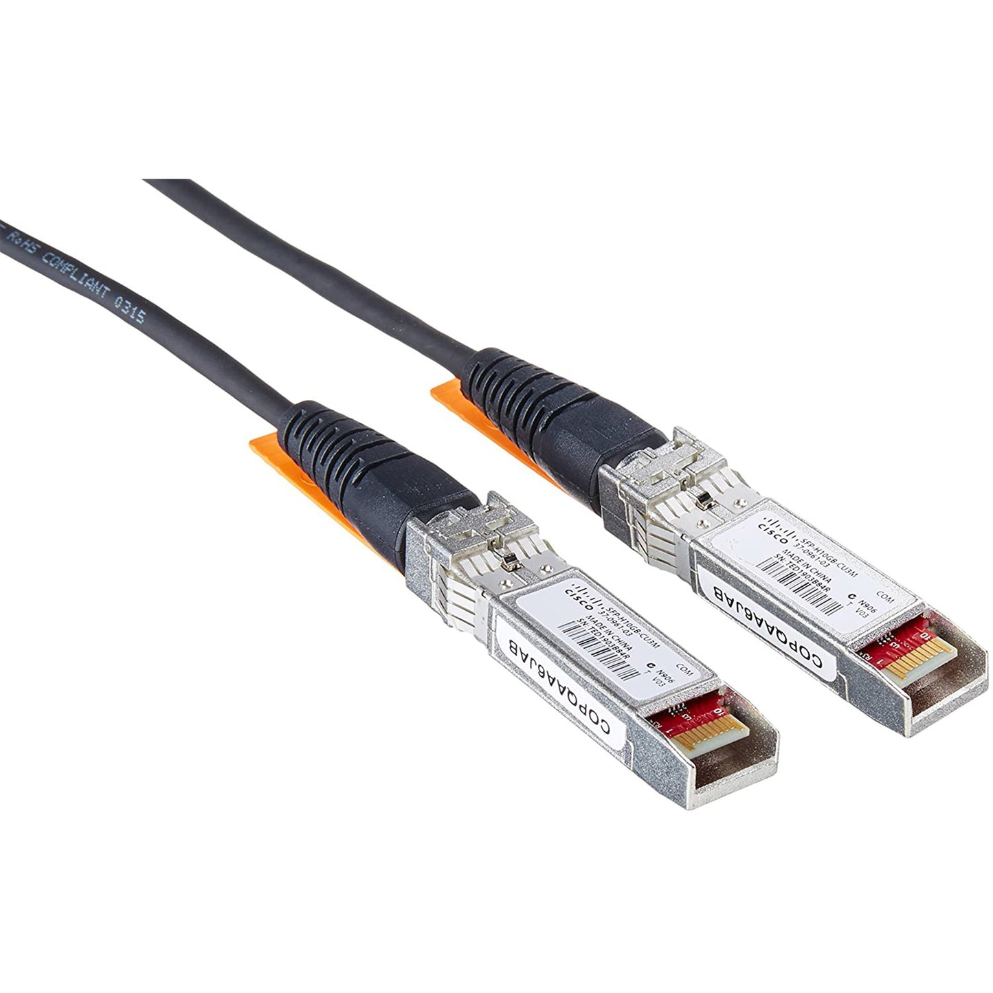 Cisco 10GBASE-CU SFP+ kabel 3 metra. 3 m