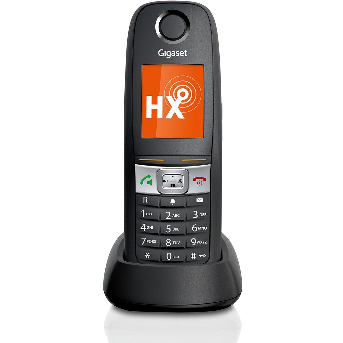 Gigaset E630HX. Crni. LCD. 4,57 cm (1,8"). 128 x 160 piksela. Nikl-metal hidrid (NiMH). AA