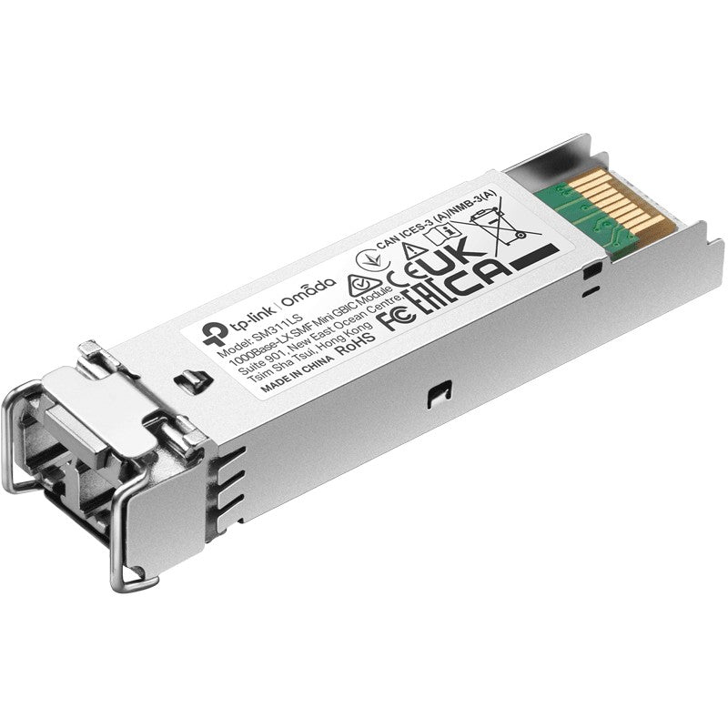 TP-Link Omada SM311LS. Optička vlakna. 1250 Mbps. mini GBIC. LC. 9/125 µm. LX