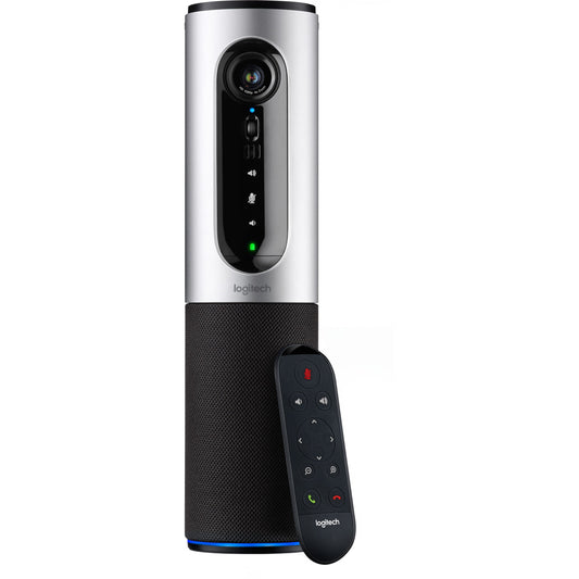 Logitech 960-001034. Sistem za grupne video konferencije. Full HD. 90°. 4x. Siva.