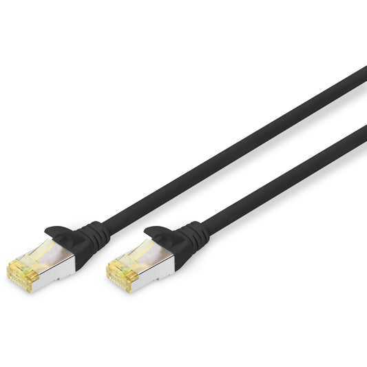 Digitus CAT 6A S/FTP patch kabel. 2 m. Cat6a. S/FTP (S-STP). RJ-45. RJ-45. Crni