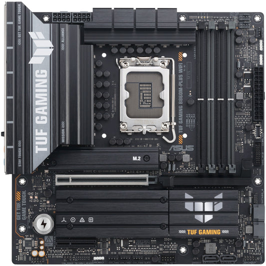 ASUS TUF GAMING B860M-PLUS WIFI. Intel. LGA 1851 (Socket V1). Intel Core Ultra (Serija 2). LGA 1851. DDR5 SDRAM. 256GB