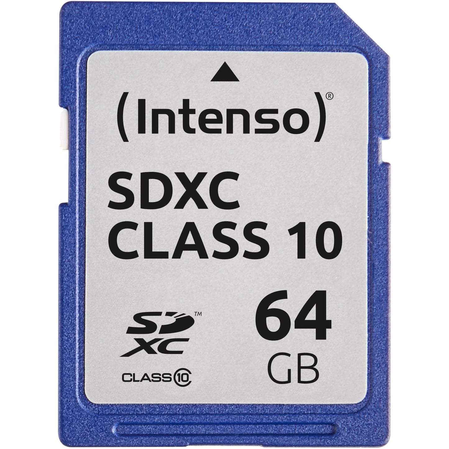 Intenso SD kartica Klasa 10. 64 GB. SDXC. Klasa 10. 25 MB/s. Otporna na udarce. Otporna na temperature. Otporna na rendgenske zrake. Crna.