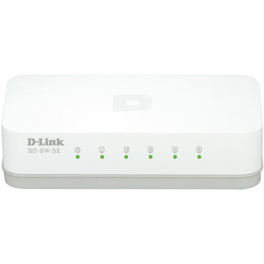 D-Link GO-SW-5E/E. Neupravljan. Brzi Ethernet (10/100). Puni dupleks.