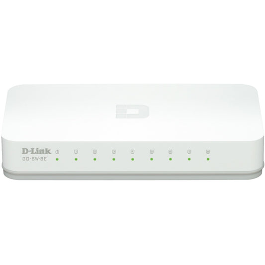 D-Link GO-SW-8E/E. Neupravljan. Brzi Ethernet (10/100). Puni dupleks.